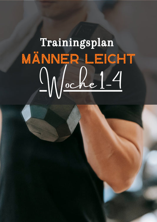 12-Wochen Trainingsplanplan 12 Wochen männlich leicht